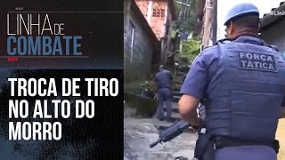 BANDIDOS DEIXAM TUDO PARA TRÁS AO PERCEBEREM CHEGADA DA POLÍCIA | Linha de Combate