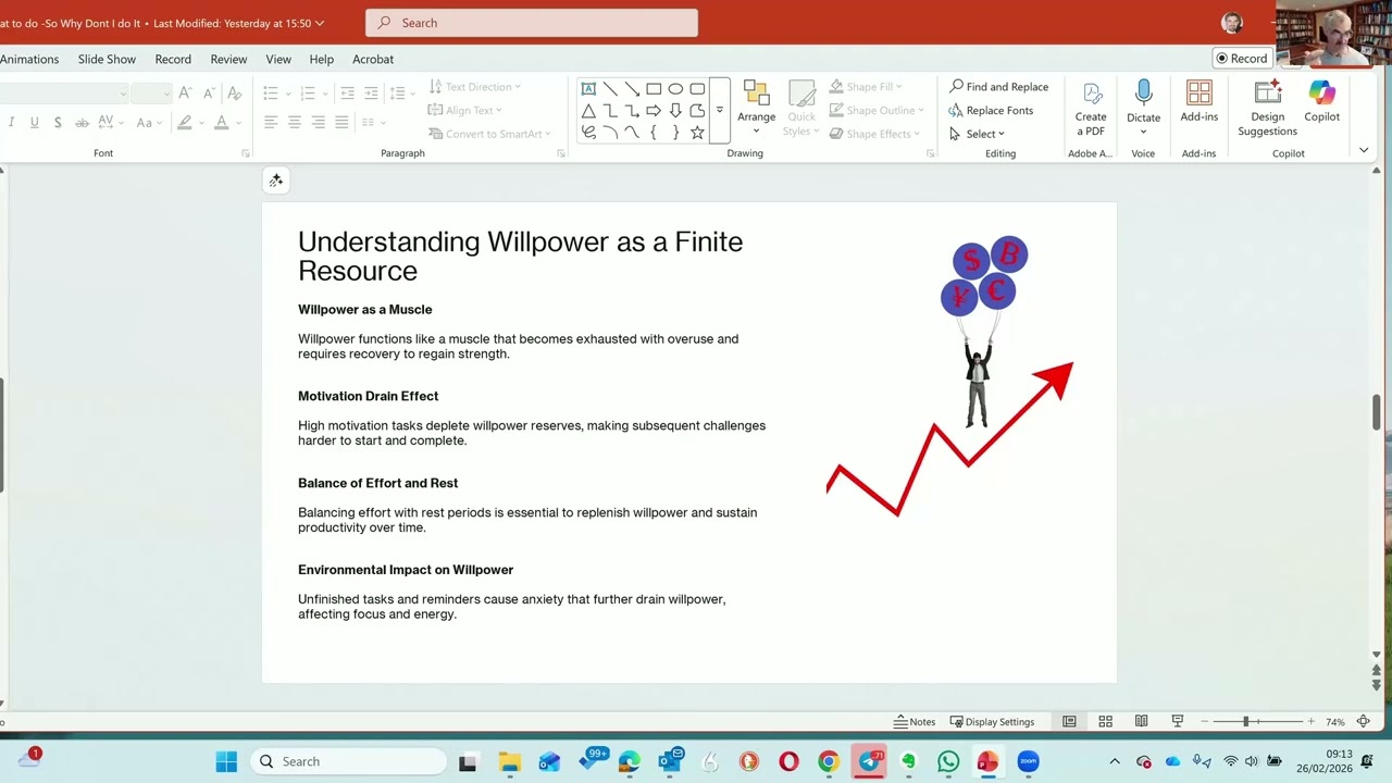 I Know What To Do - So Why Don't I Do It?
