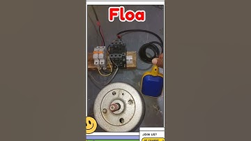 Float Switch Connection with Single Phase Motor #viralvideo #ytshorts #viralshorts #tradingshorts