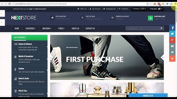 Fixed menu header in prestashop