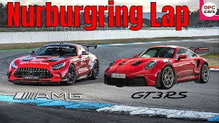 Porsche 911 GT3 RS 992 vs Mercedes AMG GT Black Series Nurburgring Lap