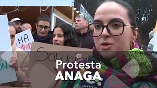 Vecinos De Anaga Protestan Ante El Colapso De Tráfico En La Zona