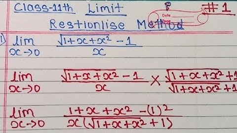 RD SHARMA SOLUTION CLASS 11 CHAPTER 29 Limits Ex 29.4 complete || Q.1 || Limit ||