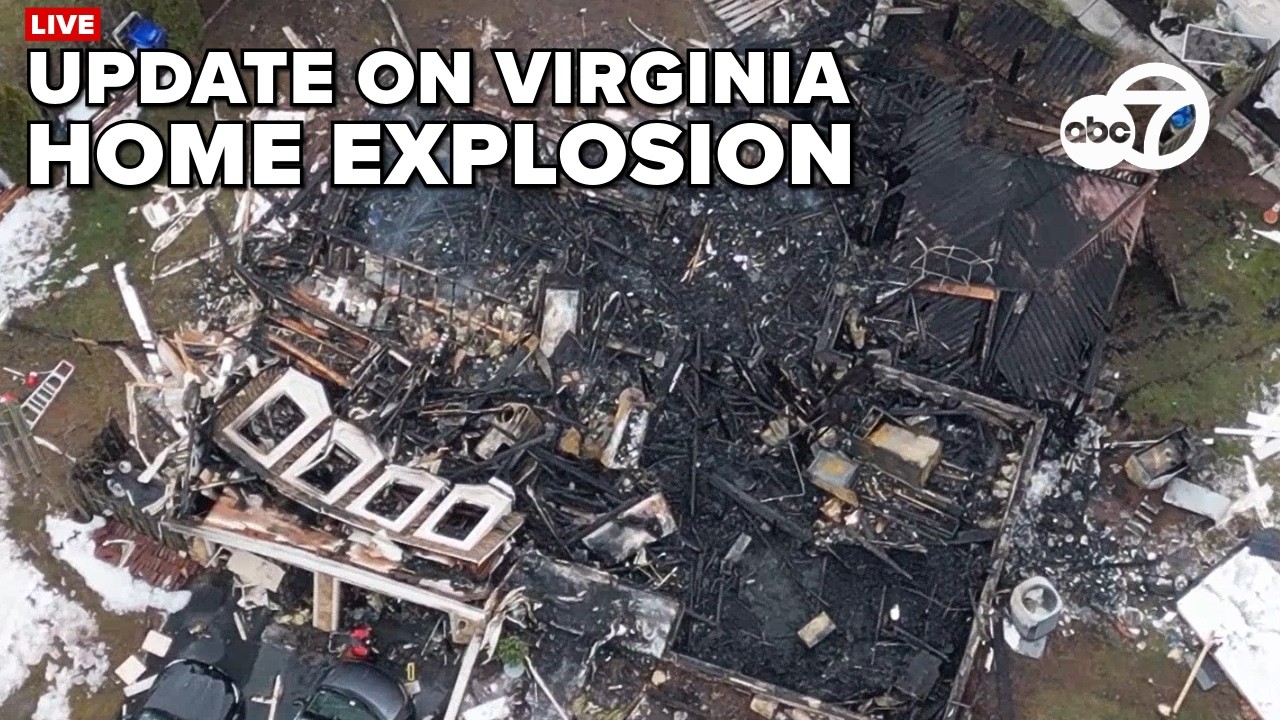 LIVE: Emergency officials share update on Northern Virginia home explosion