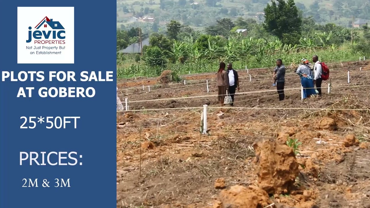 3RD INSPECTION AT GOBERO ALONG HOIMA ROAD, OWN LAND TODAY AT AN OFFORDABLE PRICES
