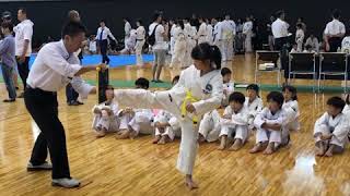 第12回テコンドー新人戦 ミキ編