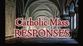 ✝️ Catholic Mass Responsorials 🕊️