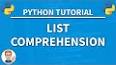 Python'ın List Comprehension Özelliği ile ilgili video