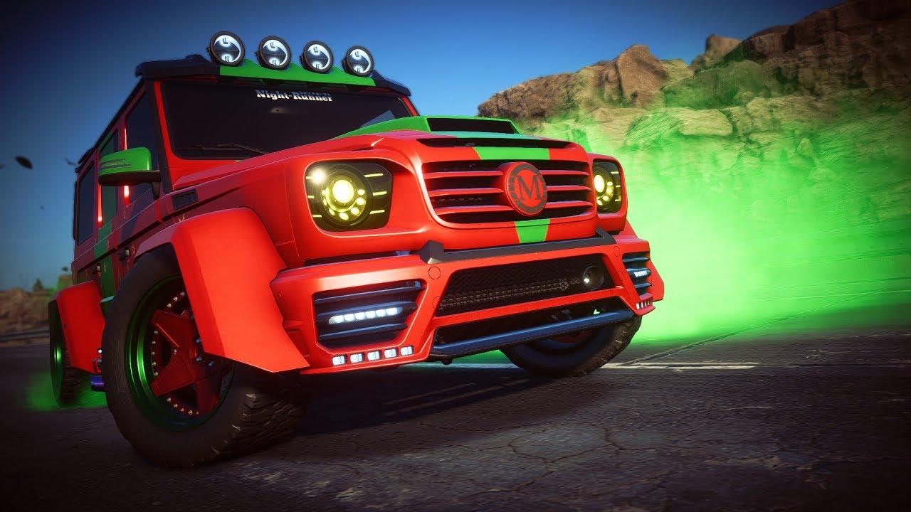 Abandoned Car Location - Mercedes AMG G63 Runner "SNTCLS"