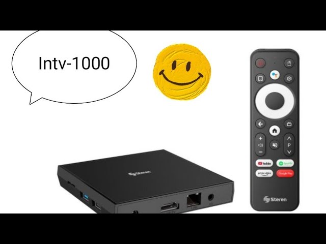 Convertidor Smart tv Android tv box INTV-110 Steren 
