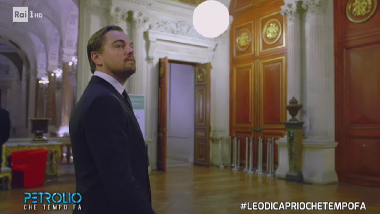 Leonardo Di Caprio in Vaticano, in udienza da Papa Francesco - Petrolio 22/06/2017