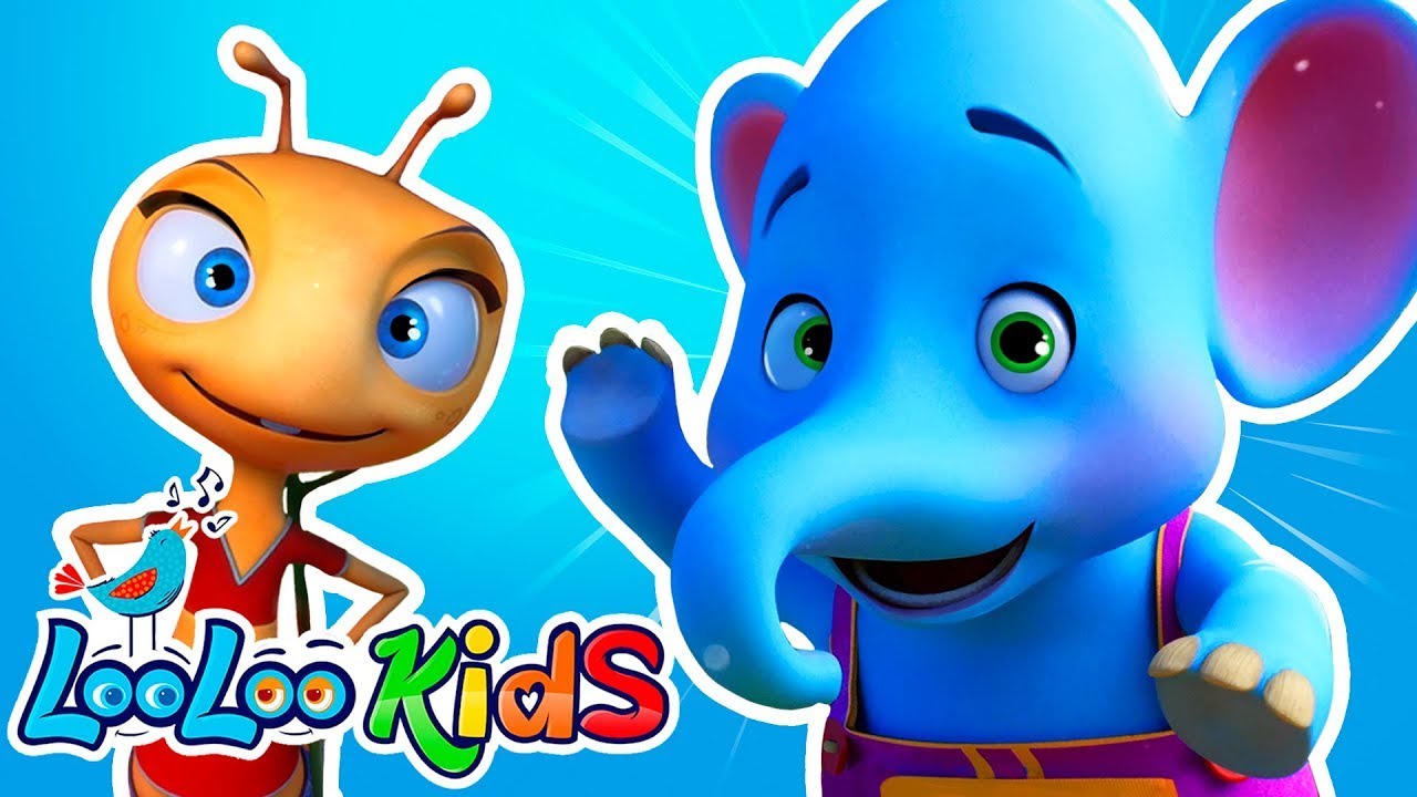 Elephant and the Ant 🐘🐜🎶 | LooLoo Kids TV – 4-Hour Educational Songs & Rhymes