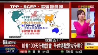 20161111 錢線百分百part2 川普推百日新政 美人抗議 加州嗆獨立!