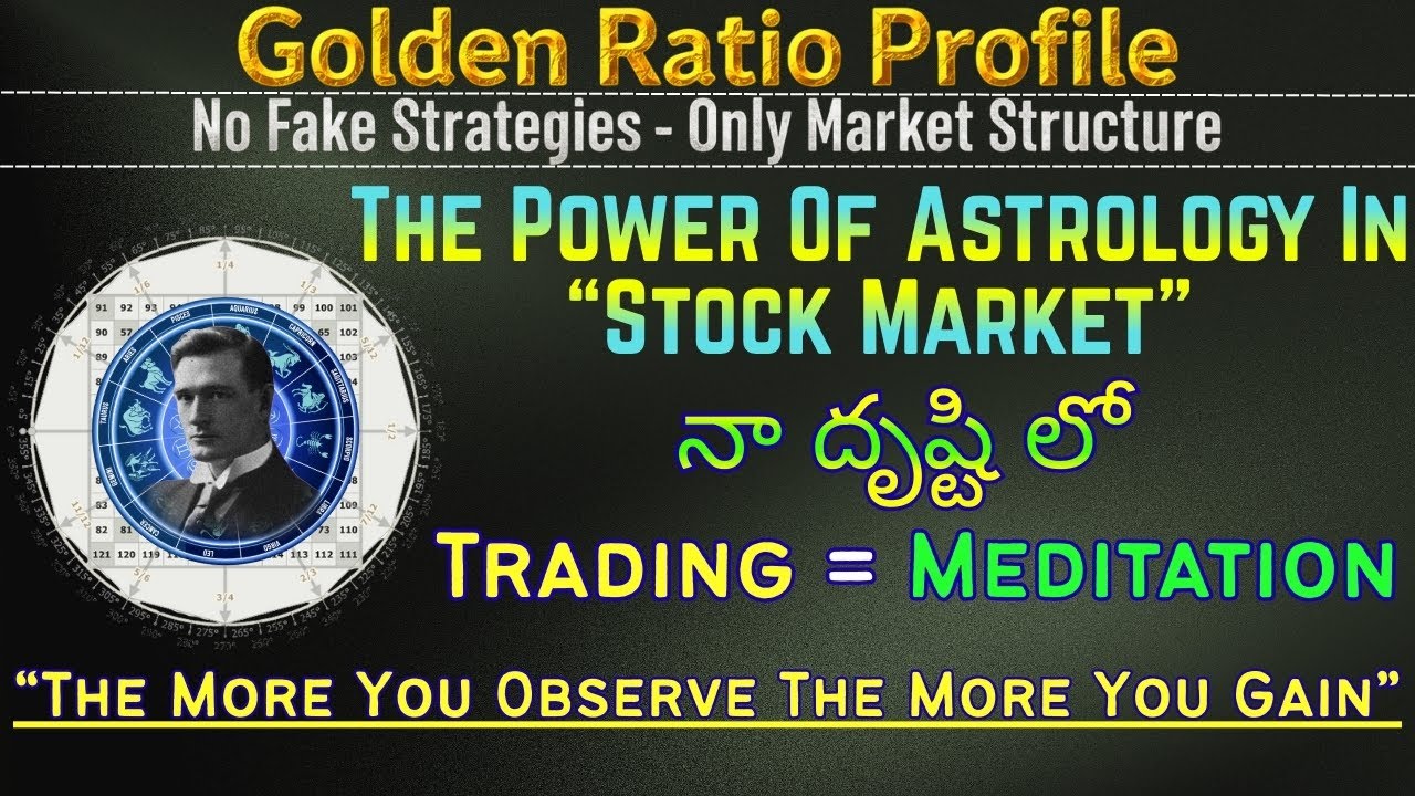 "W.D. Gann Secrets: Predict Stock Market Using Astrology, Geometry & Golden Ratio