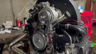 VW Beetle 1641 engine rebuild first start