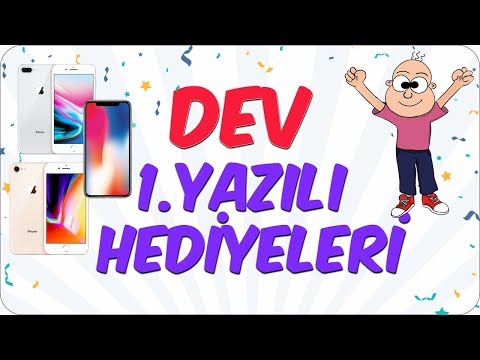 Dev 1.Yazili Hediyelerine Hazir misin?  - Dev 1.Yazili Hediyelerine Hazir misin? 