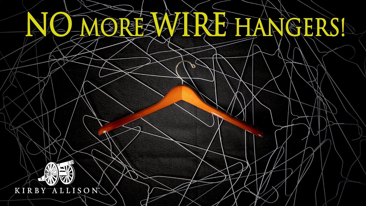 ⁣Are Wire Hangers Really That Bad for Your Garments? | Kirby Allison