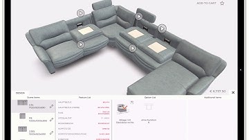 Tablet Dekor 3D Configurator - Complex Options