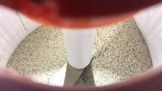Slow motion view into the motor test stand