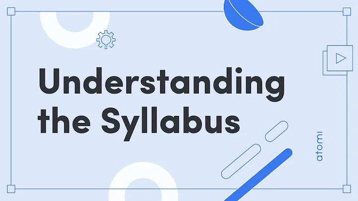 Capire il syllabus: abilità di studio