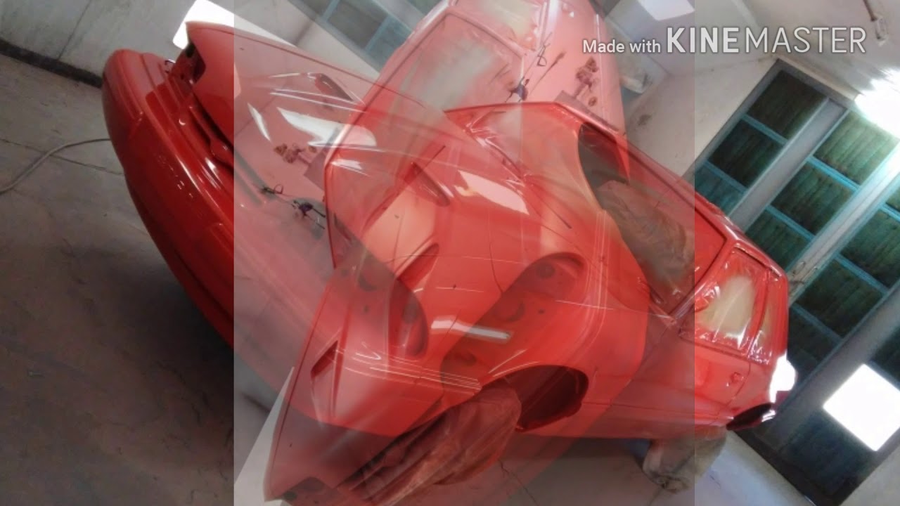 Notch mustang prep and paint