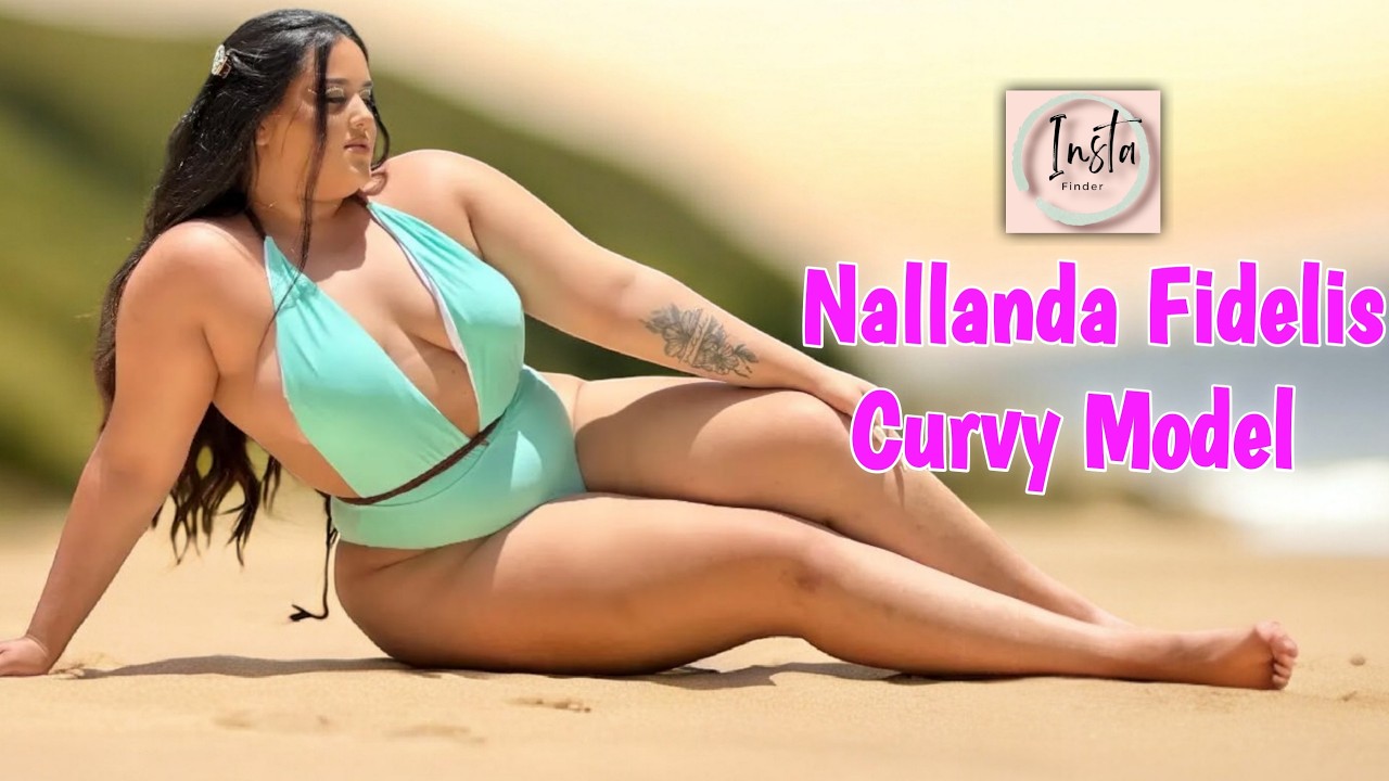 Налланда Фиделис 🇧🇷…| Бразильская модель plus-size и звезда Instagram | Образ жизни и биография, ...