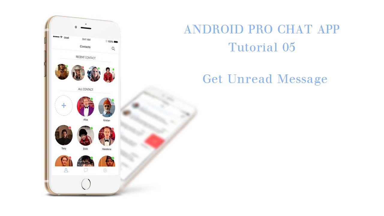 Android Pro Chat App 5 Get Unread Message Count YouTube