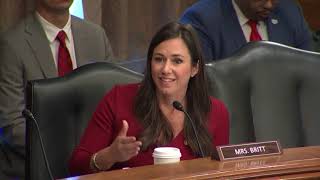 Senator Katie Britt R-Ala. Questions Fdic Chair Nominee Travis Hill During Senate Banking Hearing