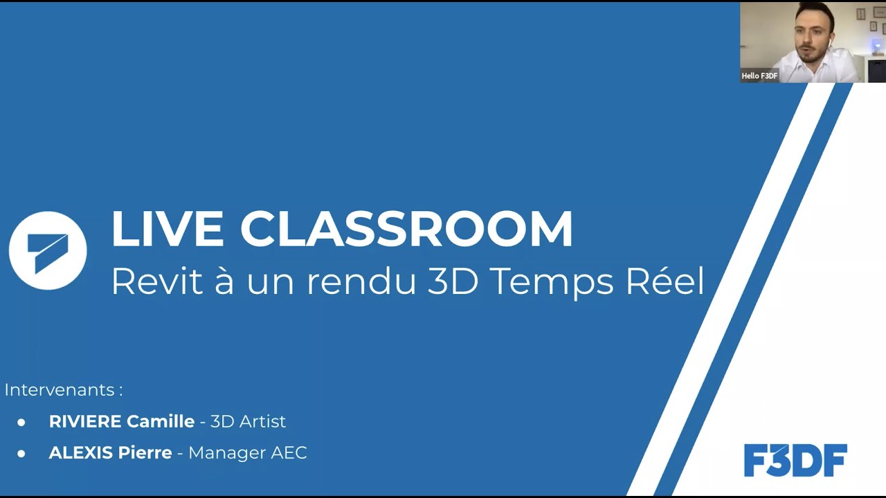 Live Classroom: Revit à un rendu 3D temps réel