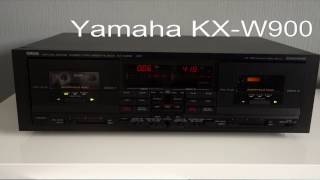 Yamaha KX-W900 Twin cassette deck