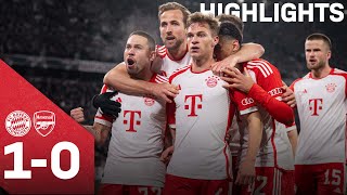 Kimmich's header pushes Bayern to the semi-finals! | FC Bayern vs. Arsenal FC 1-0 | UCL Highlights by FC Bayern München 111,181 views 1 month ago 4 minutes, 3 seconds