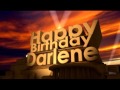 Happy Birthday Darlene