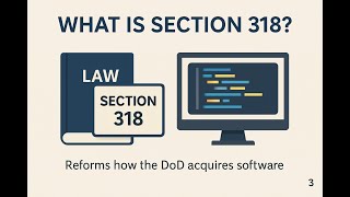 Forged Act Section 318: Revision and Codification of Software Acquisition Pathways