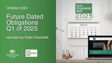 [125] Future Dated Obligations for Q1 of 2025 - narrated by Peter Nowotnik (15/10/2024)