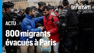 Paris : nouvelle évacuation d’un camp de migrants installé à la Chapelle