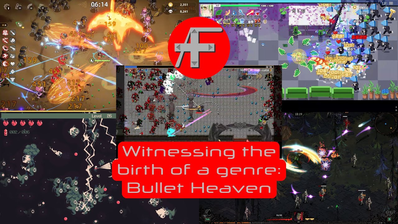 Adam the Fanatic: Witnessing the Birth of a Genre - Bullet Heaven (Vampire Survivors, et alii)