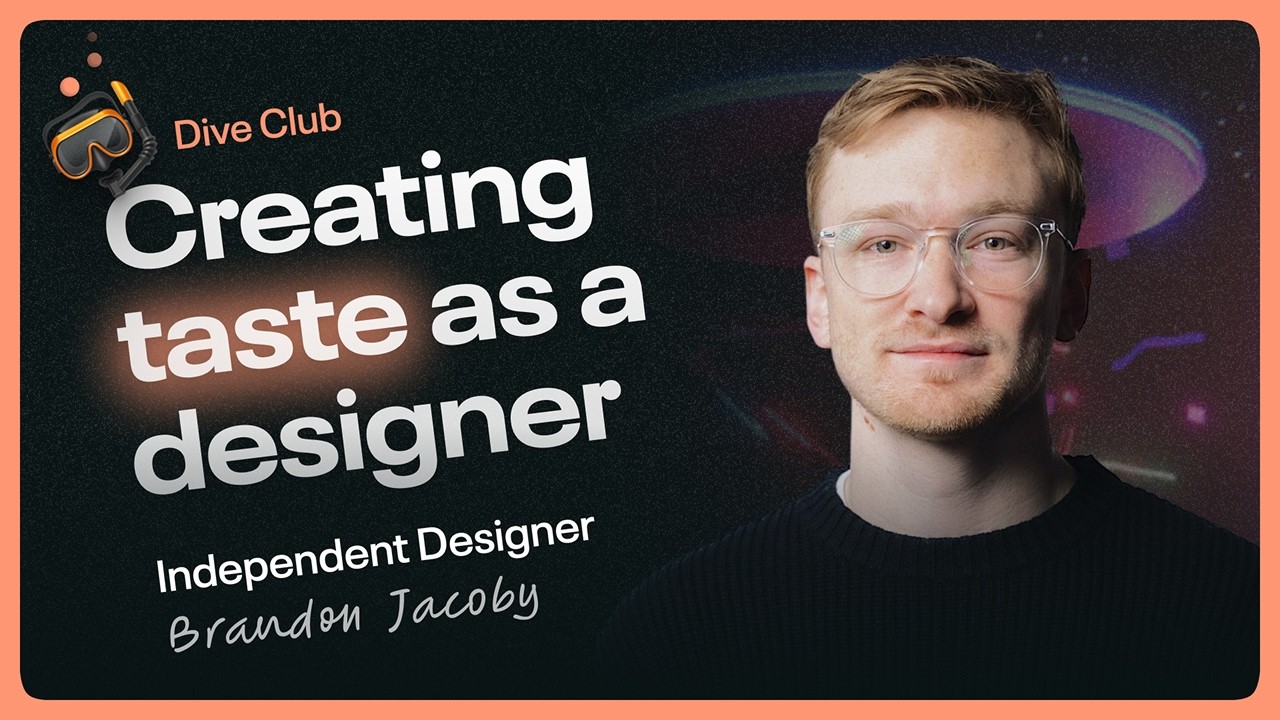 Brandon Jacoby - Seeing Taste vs. Creating Taste as a designer