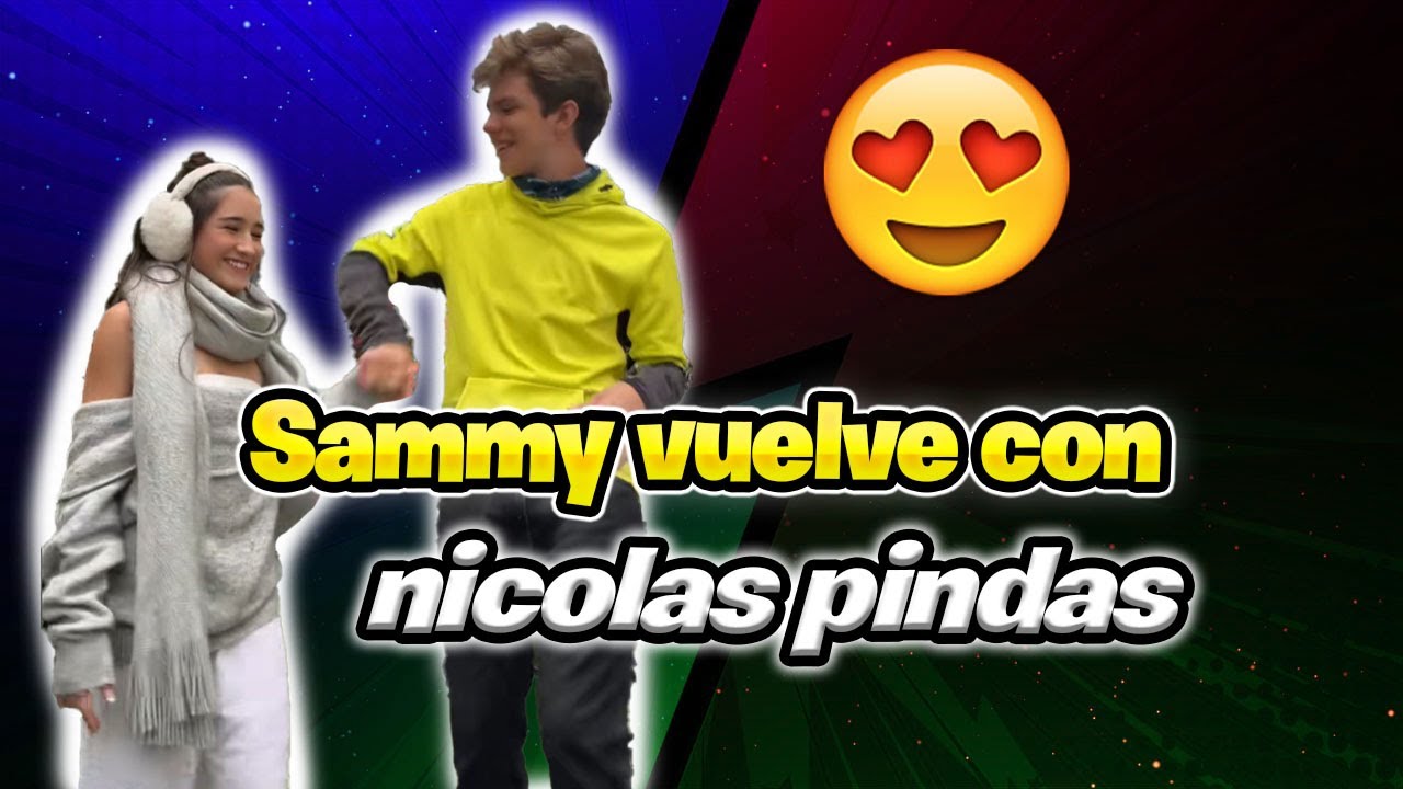 Sammy confirma su regreso con Nicolás pindas y son novios de nuevo