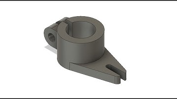 Fusion 360 Practice drawing, part modeling