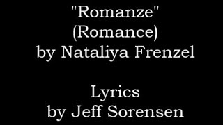 Lyrics to   Romanze   Romance by Nataliya Frenzel