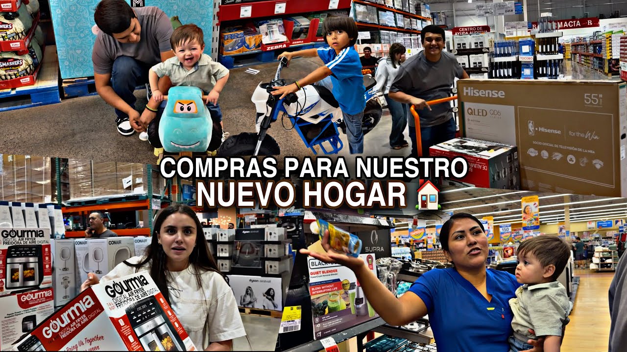 DE COMPRAS PARA NUESTRA NUEVA CASA🏠 PAUL VALENZUELA 