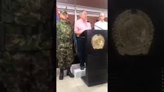 Declaraciones del Ministro de Defensa sobre situación de seguridad en Santa Marta