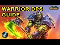 Classic WoW: Warrior PvE DPS Guide - Talents , Pre-Raid BiS & Rotation