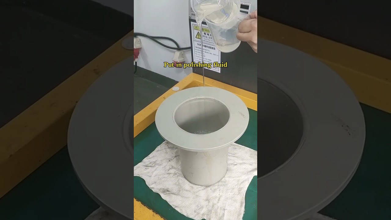 Magnetic Polishing Machine Workflow Video