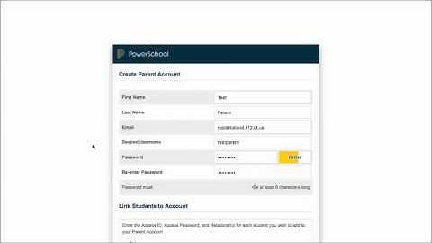 Powerschool Parent Portal Tutorial