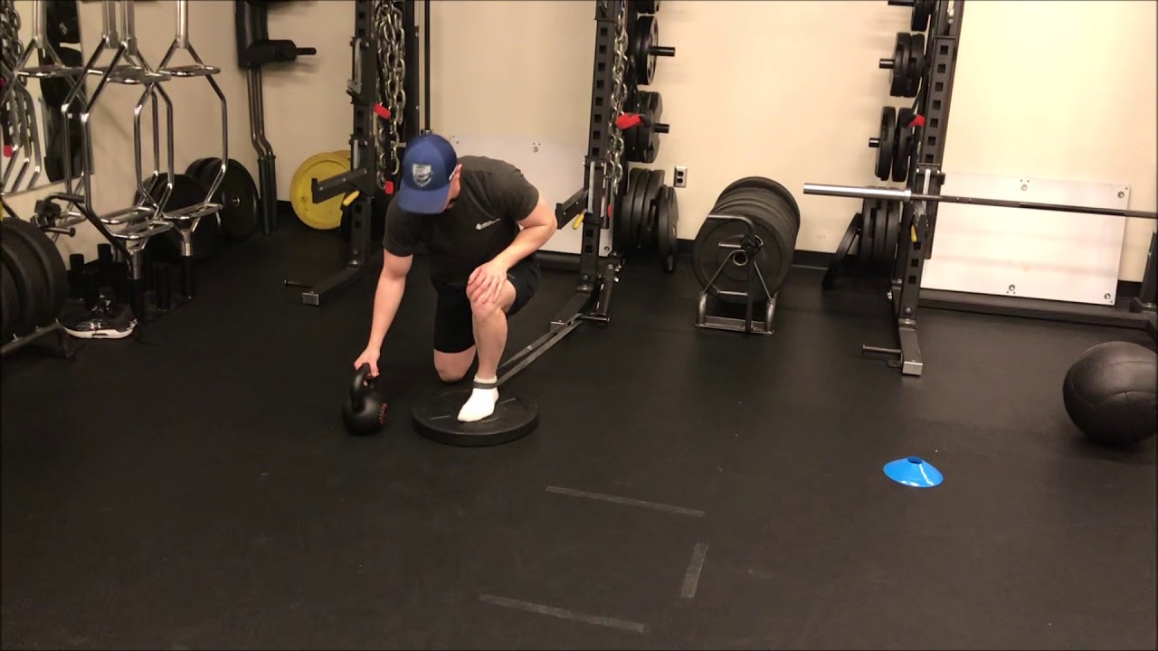 Banded KB Ankle Rock - YouTube