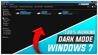 How to enable 'Dark Mode' in Windows 7 | How to install 'Dark Mode' Theme in Windows 7 | TechAger screenshot 4