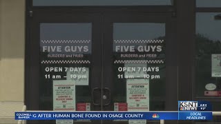 Topeka ‘Five Guys’ temporarily closed, reason unknown