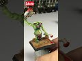 #Shorts HOW to paint Miniatures | BLOOD Effects on Spellcrow Mountain Troll | Vallejo Colors | 2021