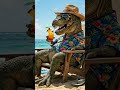 Beach T-Rex #brainbreaksforkids #pov #povchallenge